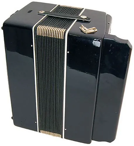 «Шуйская гармонь» S5XL-A-Black Гармонь "Чайка 314" 25х25-III-2, черная.