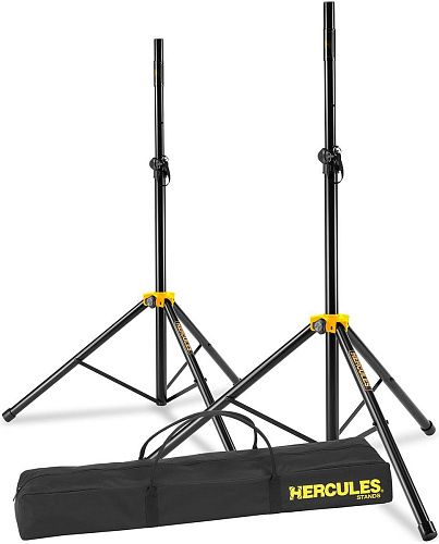 Hercules SS200BB Комплект двух стоек для акустических систем с переходником.